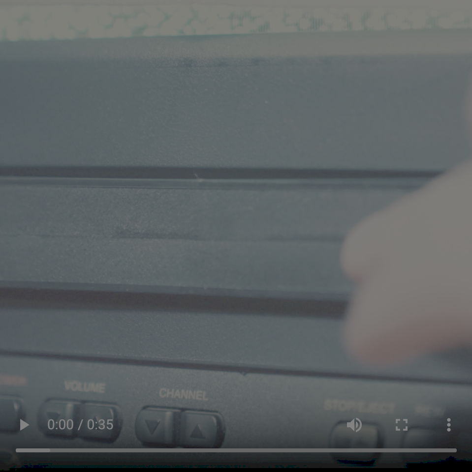 Chrome's default video controls